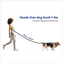 A+a Pets’ Hands Free, Waist Tieup Adjustable Nylon Dog Leash