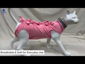 A+A Pets' Cat Post Surgery Recovery Clothing - Grey –